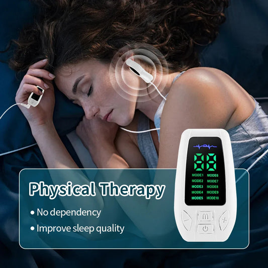 10 Modes Sleep Aid Device - Microcurrent CES for Insomnia Relief